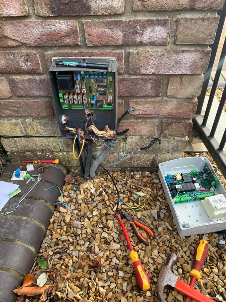 Security control panel installation in King’s Lynn | JBSS UK Gate Automation & Security Systems Specialist