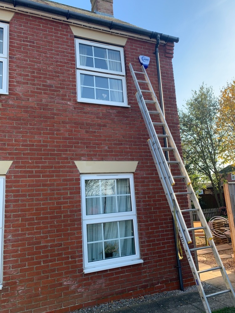 Outdoor CCTV security camera in March | JBSS UK Gate Automation & Security Systems Specialist
