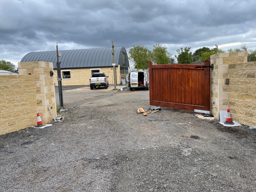 Automatic gate installation in Stamford | JBSS UK Gate Automation & Security Systems Specialist